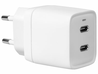 Avacom HomePRO 2 Sieťová dualná USB-C nabíjačka s Power Delivery 40W / 2x USB-C (F)