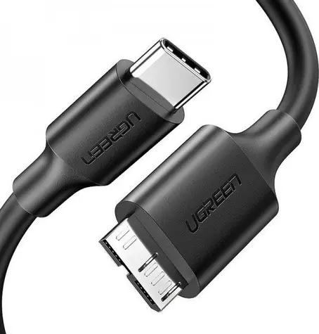 Ugreen Kábel USB-C (M) - Micro-B 3.0 (M) 1m čierna