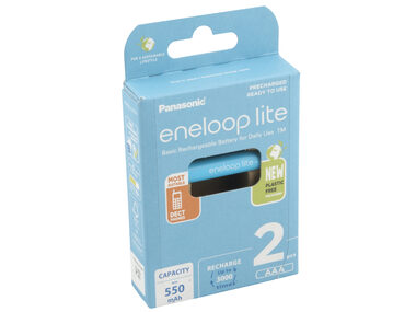 Panasonic Eneloop Lite N Nabíjacia batéria AAA 550mAh 2ks / Ni-MH / blister