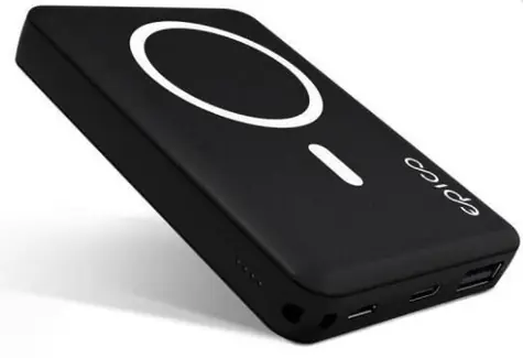 Epico Bezdrôtová MagSafe power banka 5000mAh čierna
