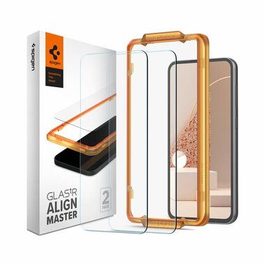 Spigen Glass tR AlignMaster 2 Pack ochranné sklo pre Samsung Galaxy S23 FE