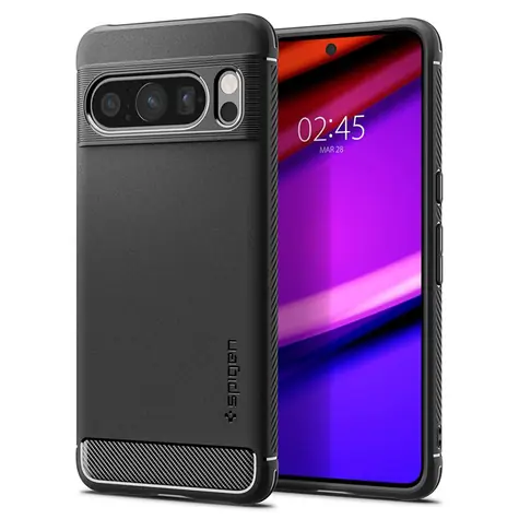 Spigen Rugged Armor ochranný kryt pre Google Pixel 8 Pro čierna