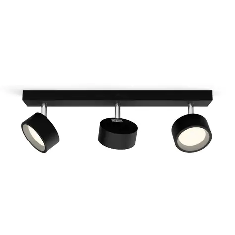 Philips Bracia 16.5W čierna / bodové svietidlo / LED / 1650lm / 2700K / 43cm / IP20