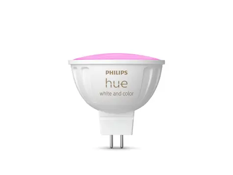 Philips Hue WACA LED žiarovka 6.3W / GU5.3 / MR16 / 12V / 400lm / 2200K-6500K / RGB / IP20