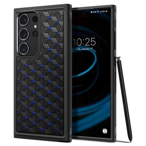 Spigen Cryo Armor ochranný kryt pre Samsung Galaxy S24 Ultra modrá 