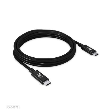 Club3D CAC-1575 kábel USB4 Gen2x2 M/M čierna 2m / PD 240W