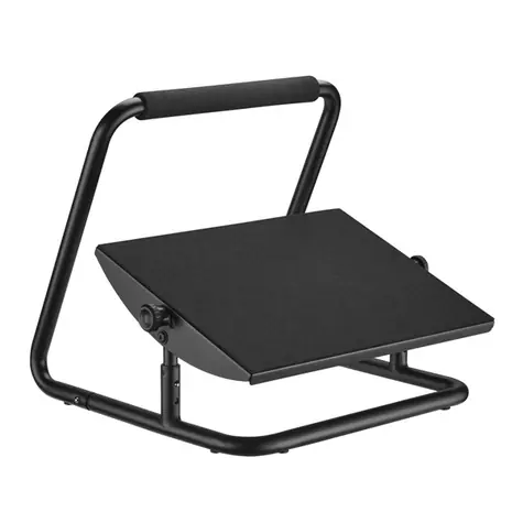 Powerton Podstavec pod nohy čierna / nastaviteľná výška / nosnosť 25 kg