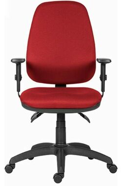 Powerton Anna červená / Kancelárske ergonomické kreslo / nosnosť 120 kg