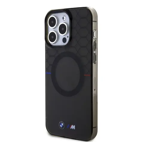 BMW "M" Collection IML Printed Pattern MagSafe Kryt pre Apple iPhone 13 Pro Max sivá
