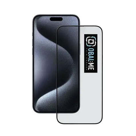 Obal:Me 5D Tvrdené Sklo pre Apple iPhone 15 Pro čierna