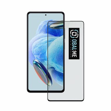 Obal:Me 5D Tvrdené Sklo pre Xiaomi Redmi Note 12 Pro 5G čierna 