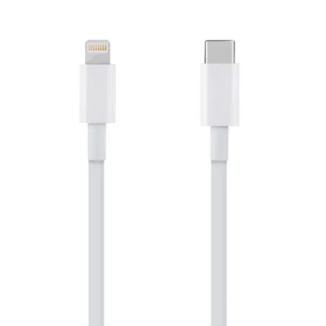 Obal:Me Fast Charge USB-C/Lightning Kábel 1m biela