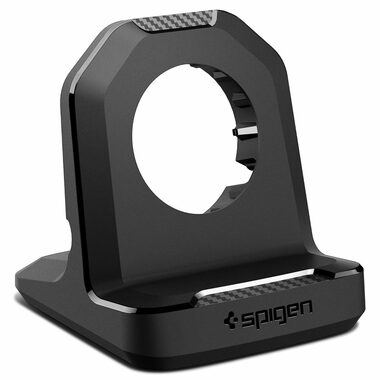Spigen Rugged Armor Stand stojan pre Apple Watch čierna