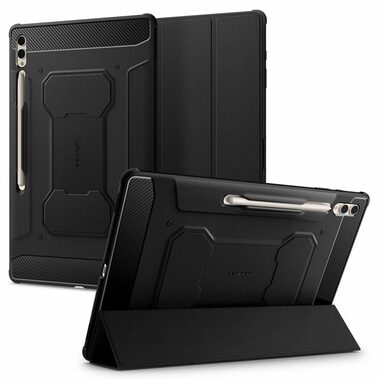 Spigen Rugged Armor Pre púzdro pre Samsung Galaxy Tab S10/S9/S8 Ultra čierna