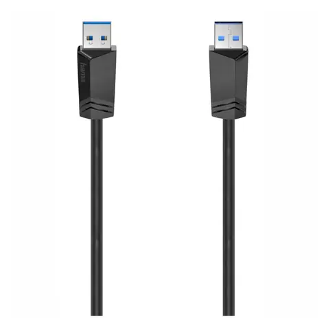 Rozbalené - HAMA 200624 prepojovací kábel USB 3.1 A na USB 3.1 A 1.5m čierna / rozbalené