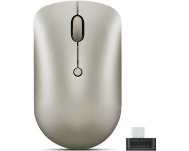 Lenovo 540 Wireless zlatá / Bezdrôtová myš / 2400 DPI / 2.4GHz USB-C dongle / 1x AA