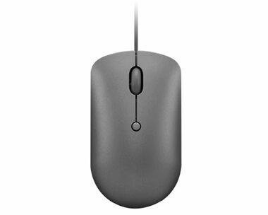 Lenovo 540 USB-C sivá / Drôtová myš / 2400 DPI / USB-C / 1.8m