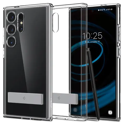 Spigen Ultra Hybrid S ochranný kryt pre Samsung Galaxy S24 Ultra číra