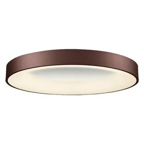 Luxera GENTIS stropné stmievateľné LED svietidlo hnedá / 75W / 4700lm / 4000K