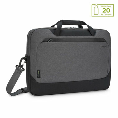 Targus Cypress Briefcase 15.6" šedá / taška pre notebook do 15.6" / EcoSmart