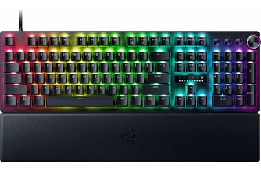 Razer Huntsman V3 Pre US čierna / opticko-analógová / RGB / USB / US Layout