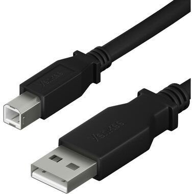 YENKEE YCU 016 BK Kábel USB-A (M) - USB-B (M) 3M čierna 