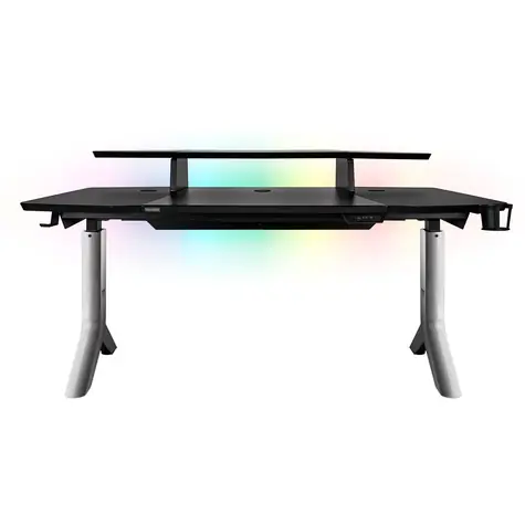 Thermaltake ARGENT P900 čierna / Herný stôl / 165 x 85 x 70-100 cm