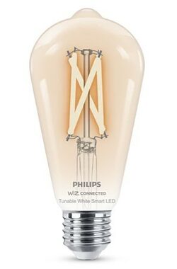 Philips SMART filament ST64 E27 7W / múdra LED žiarovka / 806 lm / 2700 - 6500 k / stmievateľná