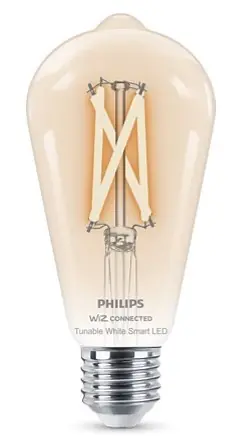 Philips SMART filament ST64 E27 7W / múdra LED žiarovka / 806 lm / 2700 - 6500 k / stmievateľná