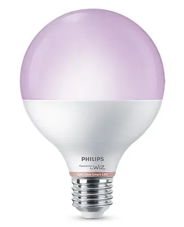 Philips SMART G95 E27 11W / múdra LED žiarovka / 1055 lm / 2200 - 6500 k / stmievateľná