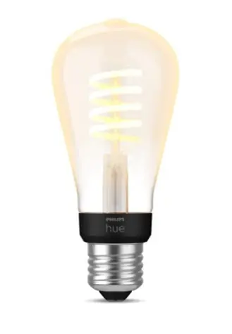 Philips Hue ST64 E27 WA 7W / múdra LED žiarovka / 550 lm / 2200-4500 k / stmievateľná 