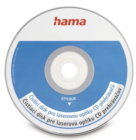HAMA CD čistiaci disk / s čistiacou kvapalinou a úložným obalom