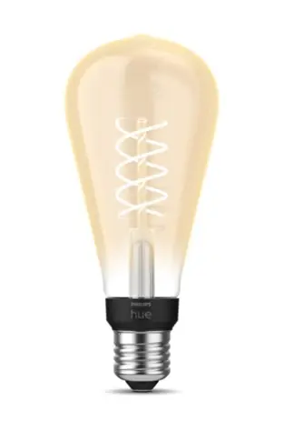 Philips Hue White Filament Edison large E27 7W / múdra LED žiarovka / 580 lm / 2100 k / stmievateľná