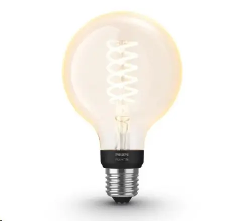 Philips Hue White Filament Globe G93 DIM E27 7W / múdra LED žiarovka / 530 lm / 2100 k / IP20 / stmievateľná