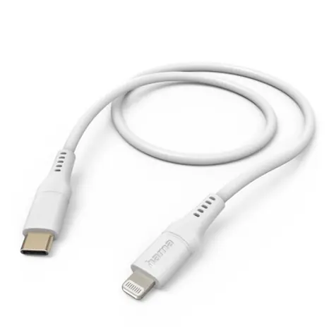 HAMA 201574 MFi kábel USB-C 2.0 (M) - Lightning 1.5m biela