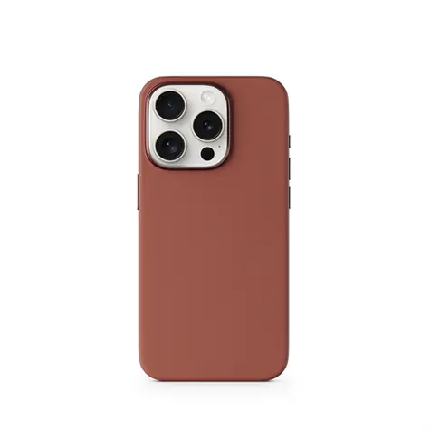 Epico Mag+ Leather Case zadný kryt pre iPhone 15 Pro hnedá