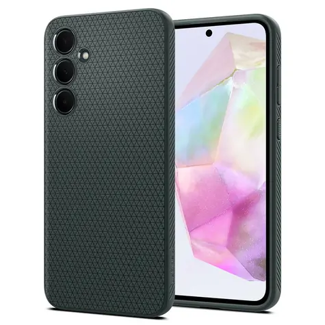 Spigen Liquid Air ochranný kryt pre Samsung Galaxy A35 zelená