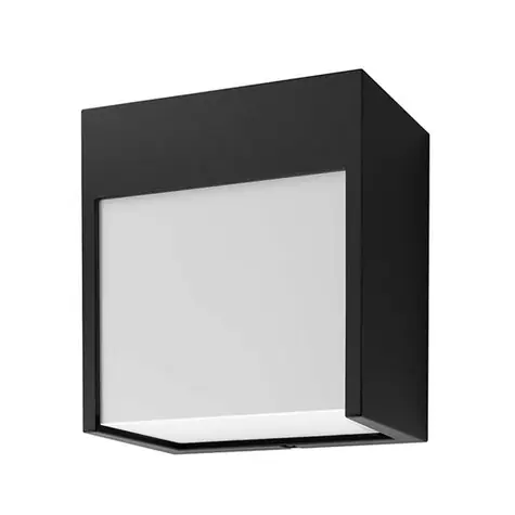 Solight LED vonkajšie nástenné osvetlenie Terni čierna / 12W / 560lm / 3000K