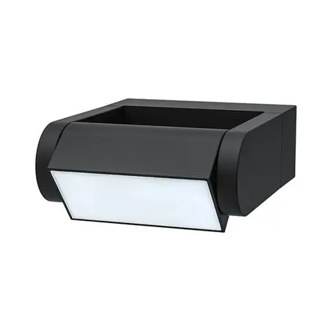 Solight LED vonkajšie nástenné osvetlenie Crotone / 7W / 450lm / 3000K / náklopné