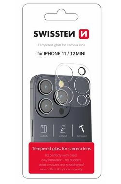 Swissten ochranné sklo na šošovku fotoaparátu pre Apple iPhone 11/12 mini 