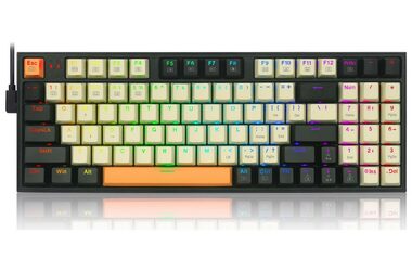 Redragon K636 Kitava Red čierna / Herná klávesnica / mechanická / spínače red / USB / US 