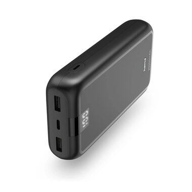 HAMA Performance 20 čierna / Powerbanka / 20000 mAh / 1x USB-C / 2x USB-A / 5V / 3A
