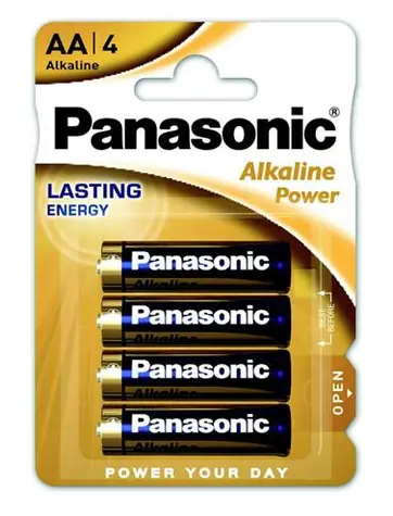 Panasonic Alkaline Power LR6APB/4BP AA 4ks/blister
