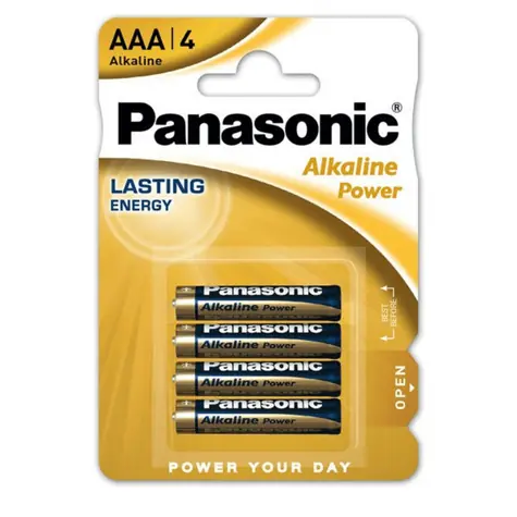 Panasonic Alkaline Power LR03APB/4BP AAA 4ks/blister