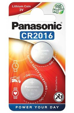 Panasonic Lítiová batéria CR2016 3V 2ks/blister