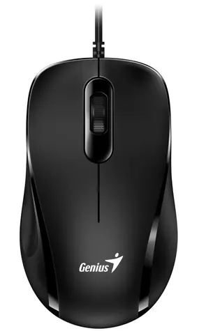 Genius DX-101 čierna / Myš / optická / 1200 DPI / 3 tlačidlá / USB-A