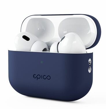 Epico Silikónové puzdro pre Airpods Pro 2 tmavo-modrá