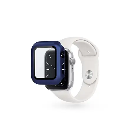 Epico Sklenený ochranný kryt pre Apple Watch 4/5/6/SE (40 mm) modrá