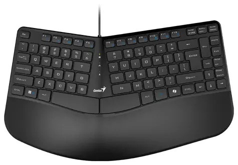 Genius Ergo KB-700 čierna / Drôtová klávesnica / Copilot / USB/ CZ+SK layout
