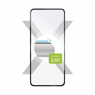 FIXED Ochranné tvrdené sklo Full-Cover pre OnePlus Nord CE4 čierna / lepenie cez celý displej